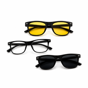 Combo product Blue cart, Sunglass and Night Vision